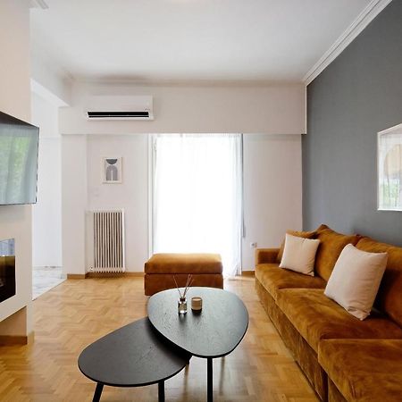 Elegant Big Apartment In Athens Center With Balcony Exterior foto